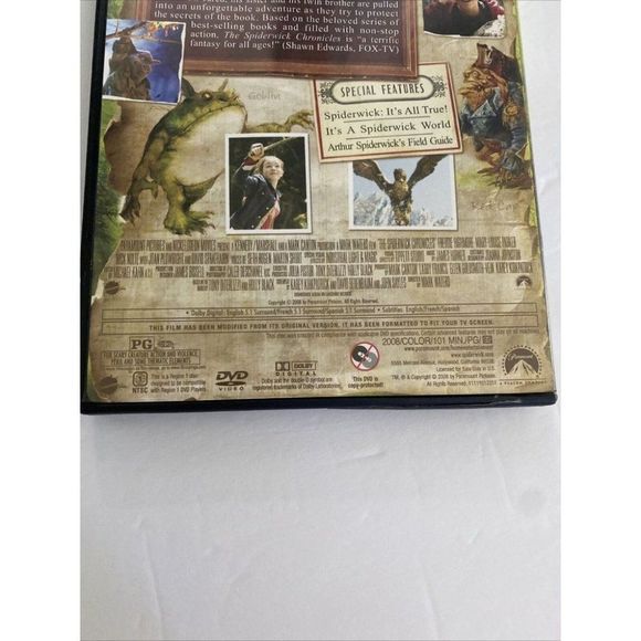 The Spiderwick Chronicles (DVD, 2008, Full Screen) - Picture 5 of 7